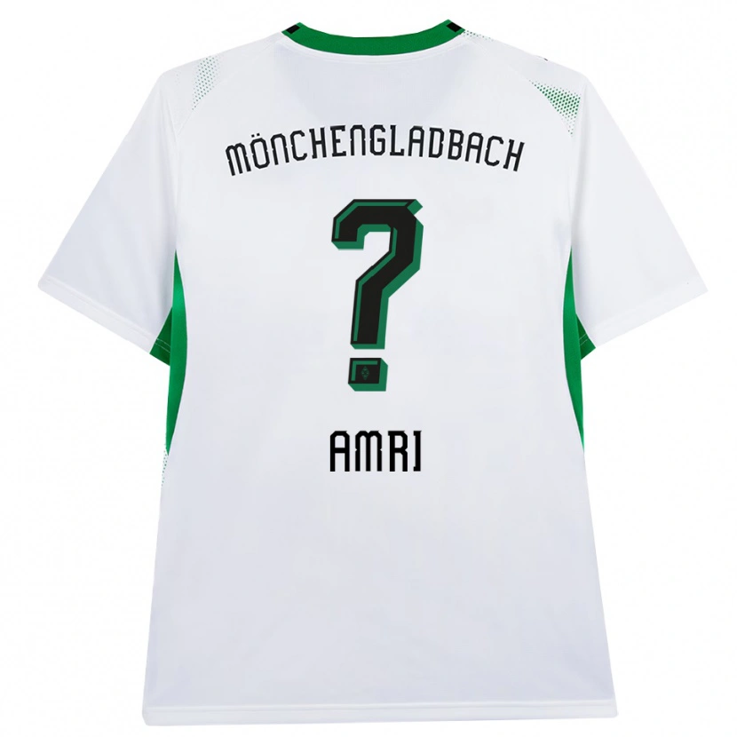 Danxen Kinder Abdelrahman Amri #0 Weiß Schwarz Grün Heimtrikot Trikot 2026/27 T-Shirt Schweiz