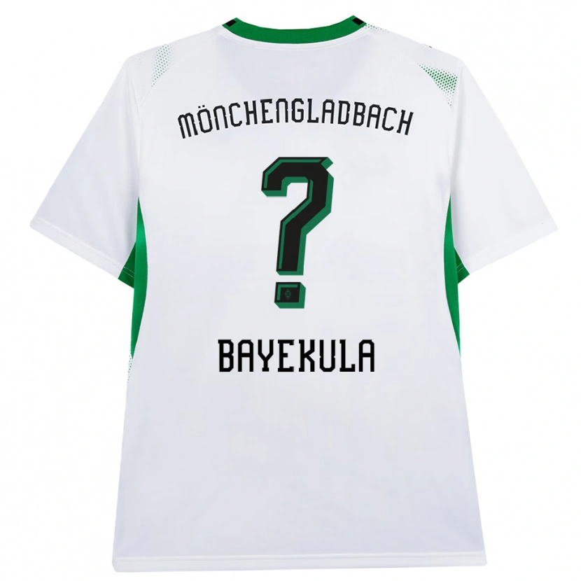 Danxen Kinder Emilyo Bayekula #0 Weiß Schwarz Grün Heimtrikot Trikot 2026/27 T-Shirt Schweiz