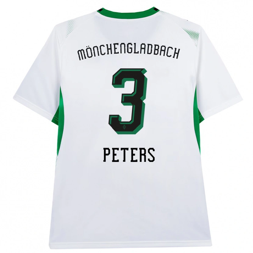 Danxen Kinder Nils Peters #3 Weiß Schwarz Grün Heimtrikot Trikot 2026/27 T-Shirt Schweiz