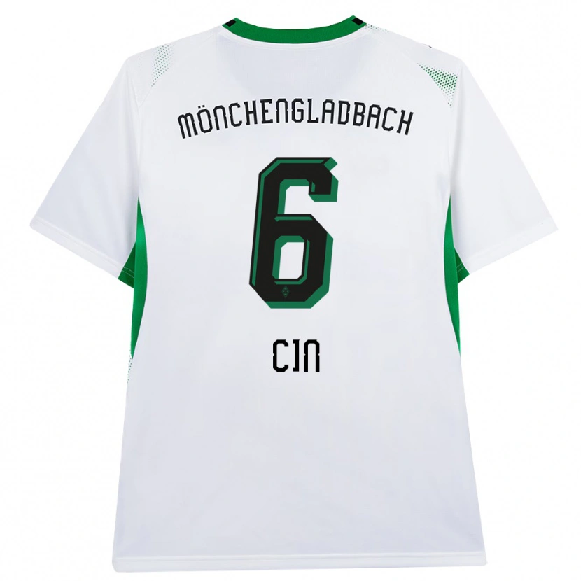 Danxen Kinder Miray Cin #6 Weiß Schwarz Grün Heimtrikot Trikot 2026/27 T-Shirt Schweiz