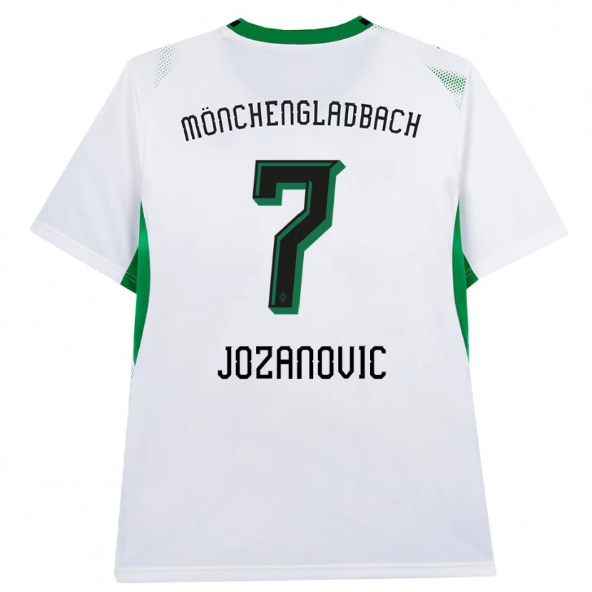 Danxen Kinder Antonio Jozanovic #7 Weiß Schwarz Grün Heimtrikot Trikot 2026/27 T-Shirt Schweiz