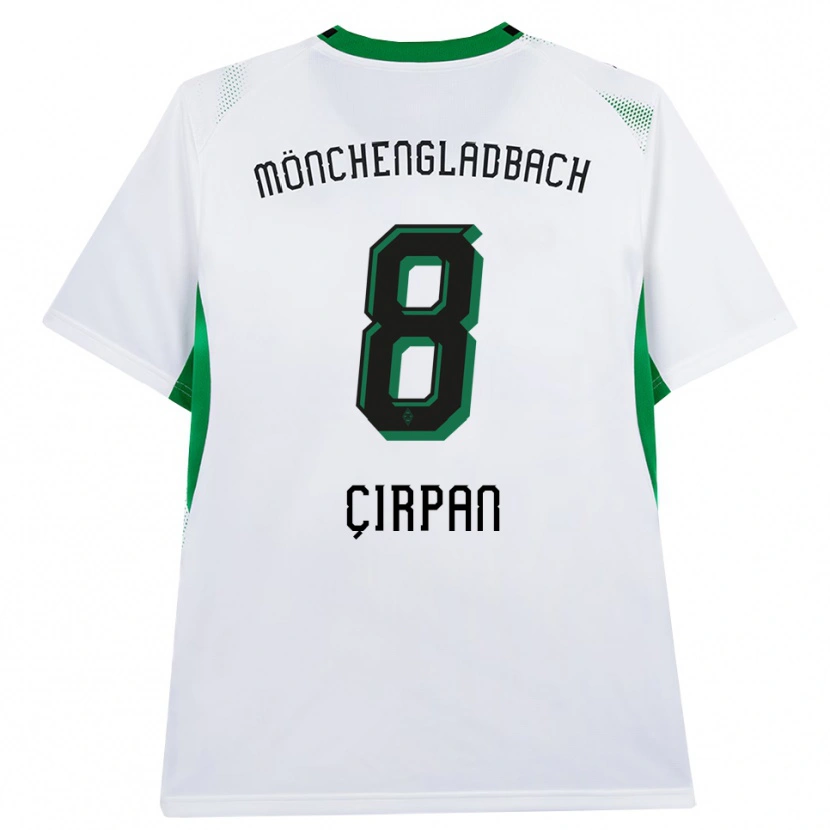 Danxen Kinder Kemal Çırpan #8 Weiß Schwarz Grün Heimtrikot Trikot 2026/27 T-Shirt Schweiz