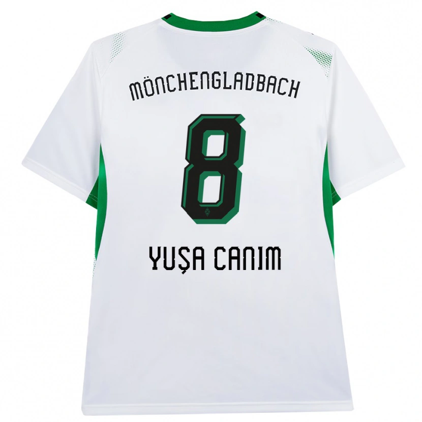 Danxen Kinder Salih Yuşa Canım #8 Weiß Schwarz Grün Heimtrikot Trikot 2026/27 T-Shirt Schweiz
