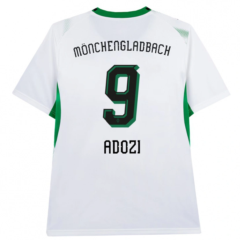 Danxen Kinder Justin Adozi #9 Weiß Schwarz Grün Heimtrikot Trikot 2026/27 T-Shirt Schweiz