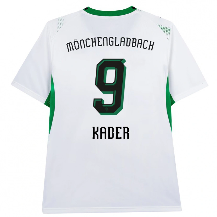Danxen Kinder Cagatay Kader #9 Weiß Schwarz Grün Heimtrikot Trikot 2026/27 T-Shirt Schweiz