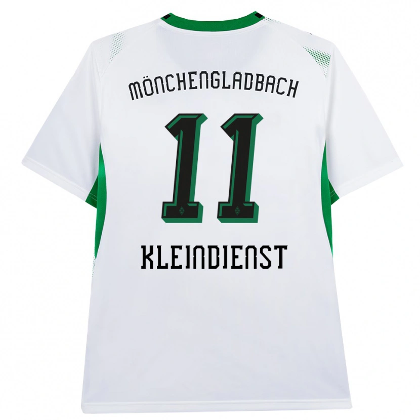 Danxen Kinder Tim Kleindienst #11 Weiß Schwarz Grün Heimtrikot Trikot 2026/27 T-Shirt Schweiz