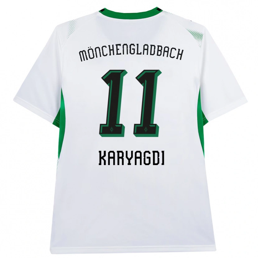 Danxen Kinder Kerim Karyagdi #11 Weiß Schwarz Grün Heimtrikot Trikot 2026/27 T-Shirt Schweiz