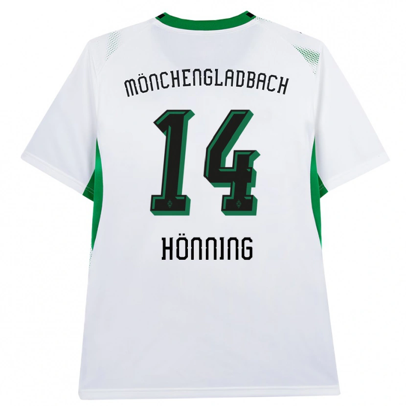 Danxen Kinder Louis Hönning #14 Weiß Schwarz Grün Heimtrikot Trikot 2026/27 T-Shirt Schweiz