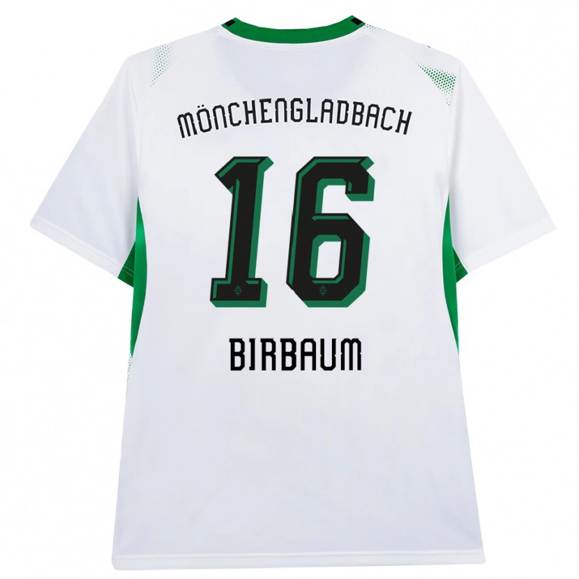 Danxen Kinder Anne Birbaum #16 Weiß Schwarz Grün Heimtrikot Trikot 2026/27 T-Shirt Schweiz