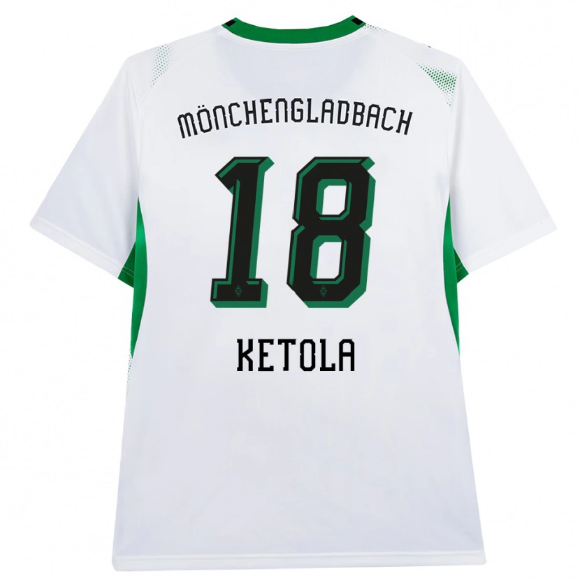 Danxen Kinder Sulo Ketola #18 Weiß Schwarz Grün Heimtrikot Trikot 2026/27 T-Shirt Schweiz