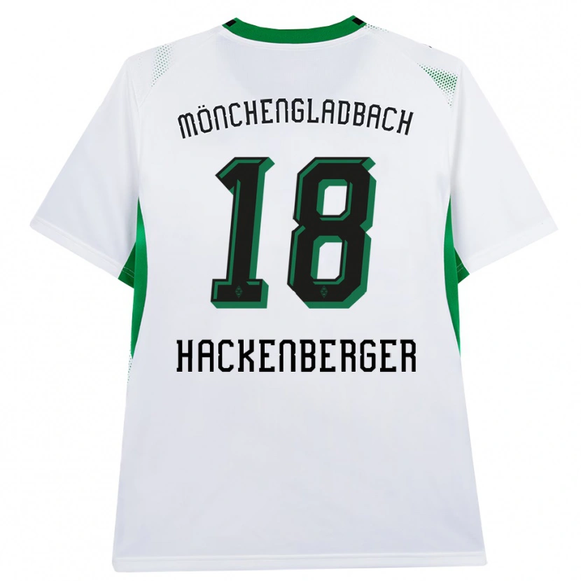 Danxen Kinder Jessica Hackenberger #18 Weiß Schwarz Grün Heimtrikot Trikot 2026/27 T-Shirt Schweiz