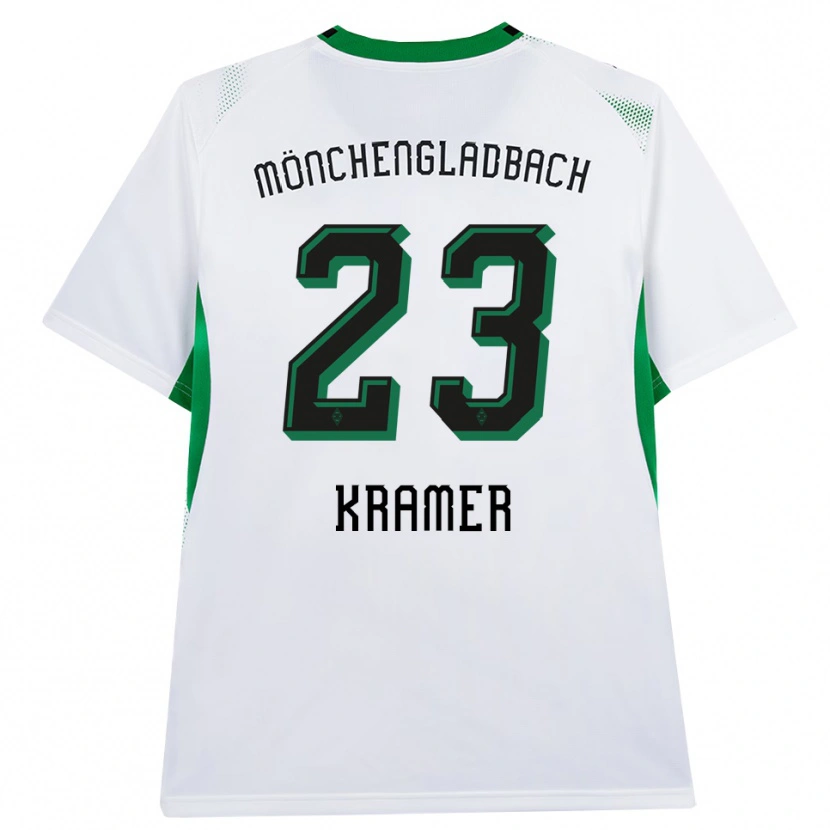 Danxen Kinder Christoph Kramer #23 Weiß Schwarz Grün Heimtrikot Trikot 2026/27 T-Shirt Schweiz