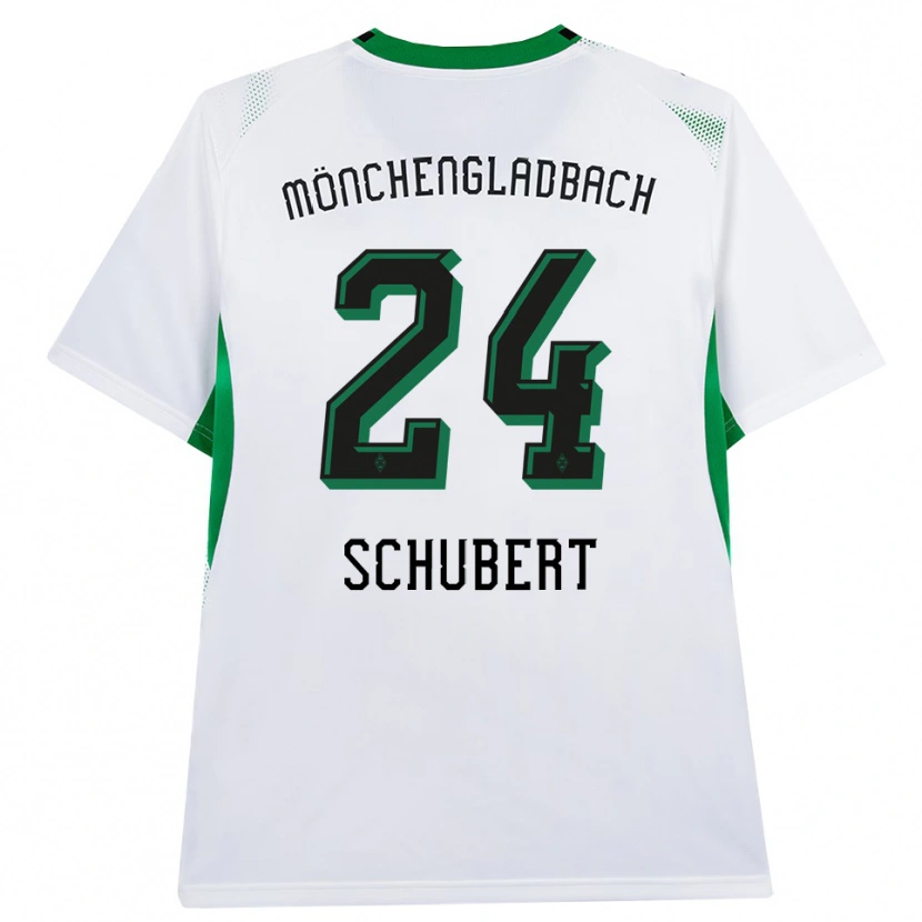 Danxen Kinder Philipp Schubert #24 Weiß Schwarz Grün Heimtrikot Trikot 2026/27 T-Shirt Schweiz
