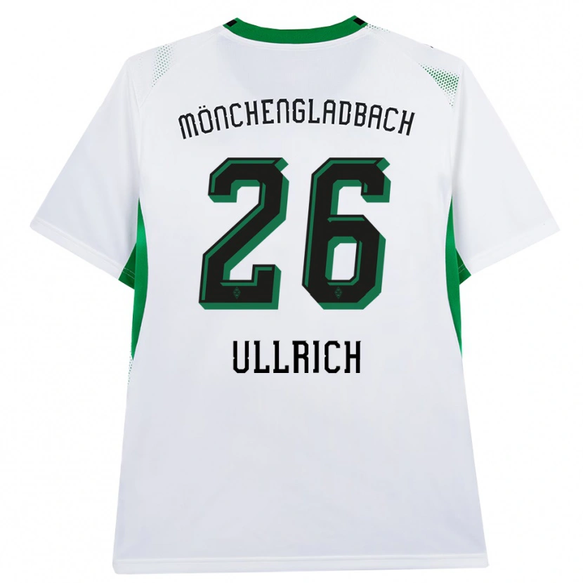 Danxen Kinder Lukas Ullrich #26 Weiß Schwarz Grün Heimtrikot Trikot 2026/27 T-Shirt Schweiz