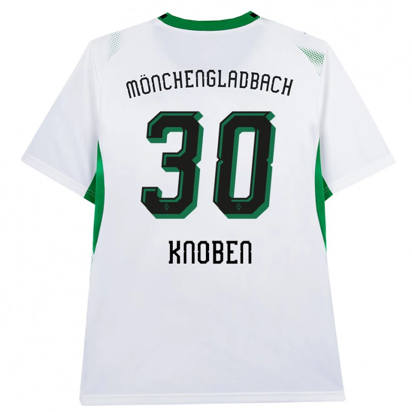Danxen Kinder Florian Knoben #30 Weiß Schwarz Grün Heimtrikot Trikot 2026/27 T-Shirt Schweiz