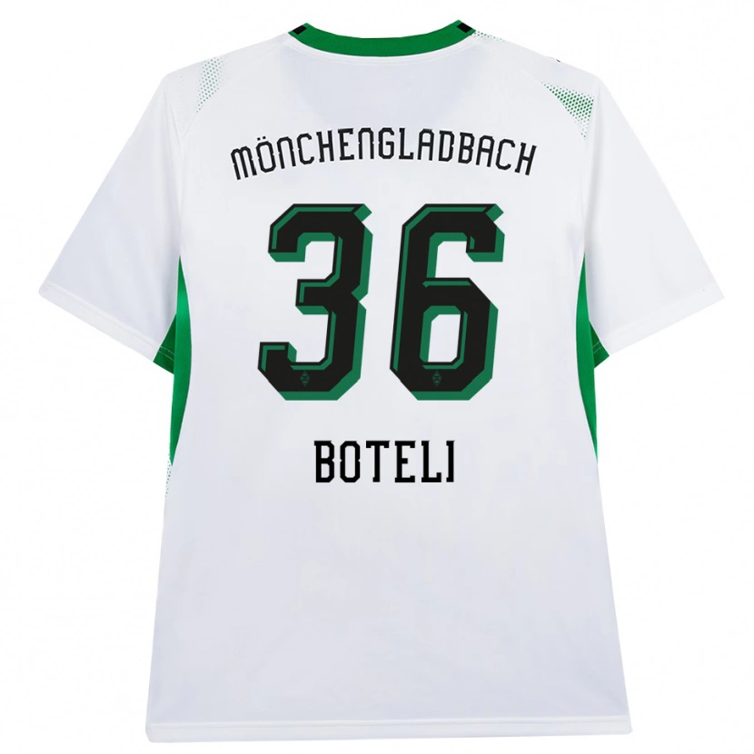 Danxen Kinder Winsley Boteli #36 Weiß Schwarz Grün Heimtrikot Trikot 2026/27 T-Shirt Schweiz
