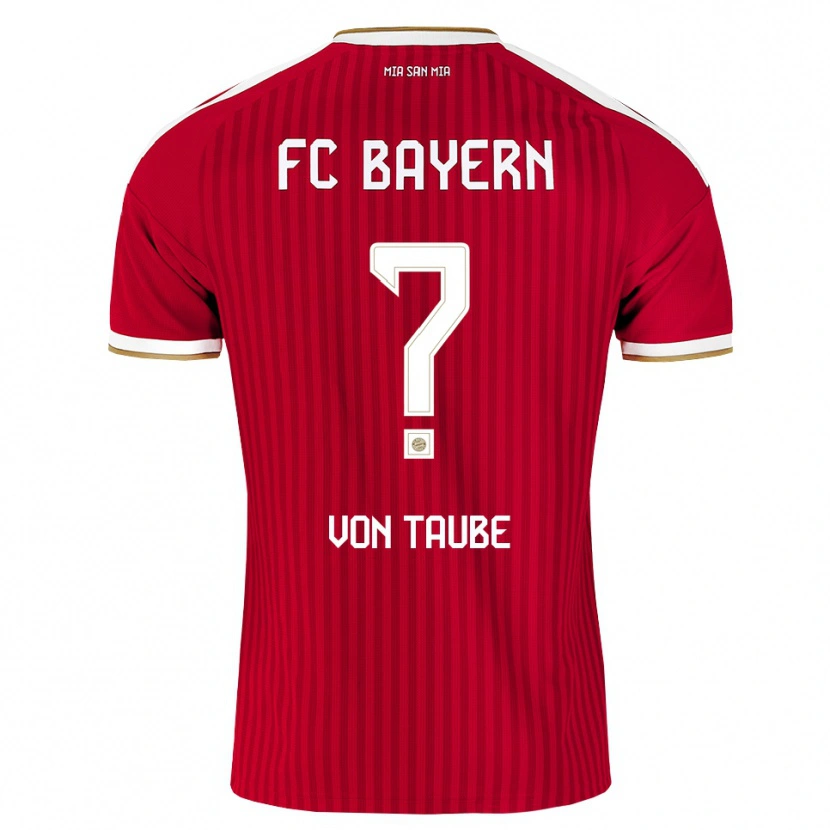 Danxen Kinder Nikolas Von Taube #0 Rot Weiß Blau Heimtrikot Trikot 2026/27 T-Shirt Schweiz