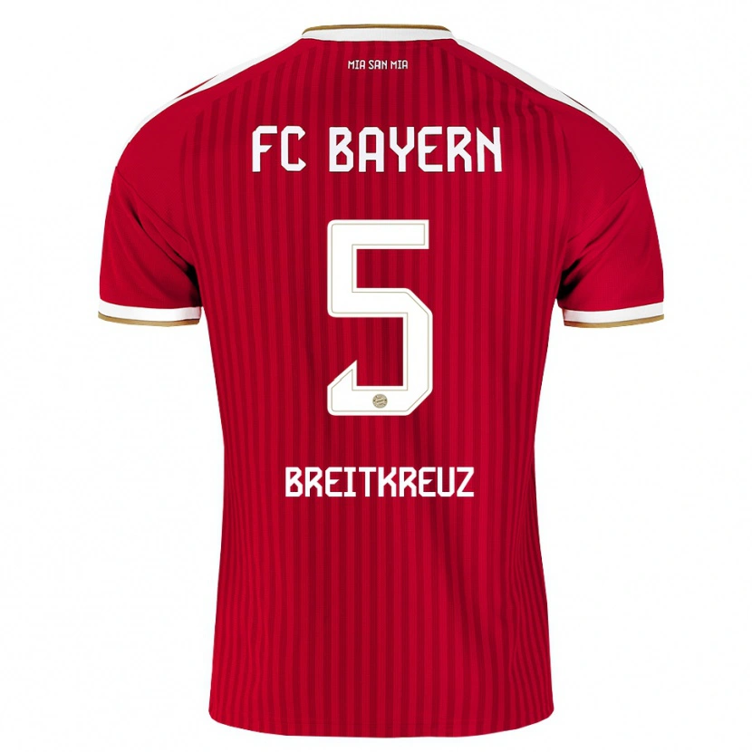 Danxen Kinder Steve Breitkreuz #5 Rot Weiß Blau Heimtrikot Trikot 2026/27 T-Shirt Schweiz