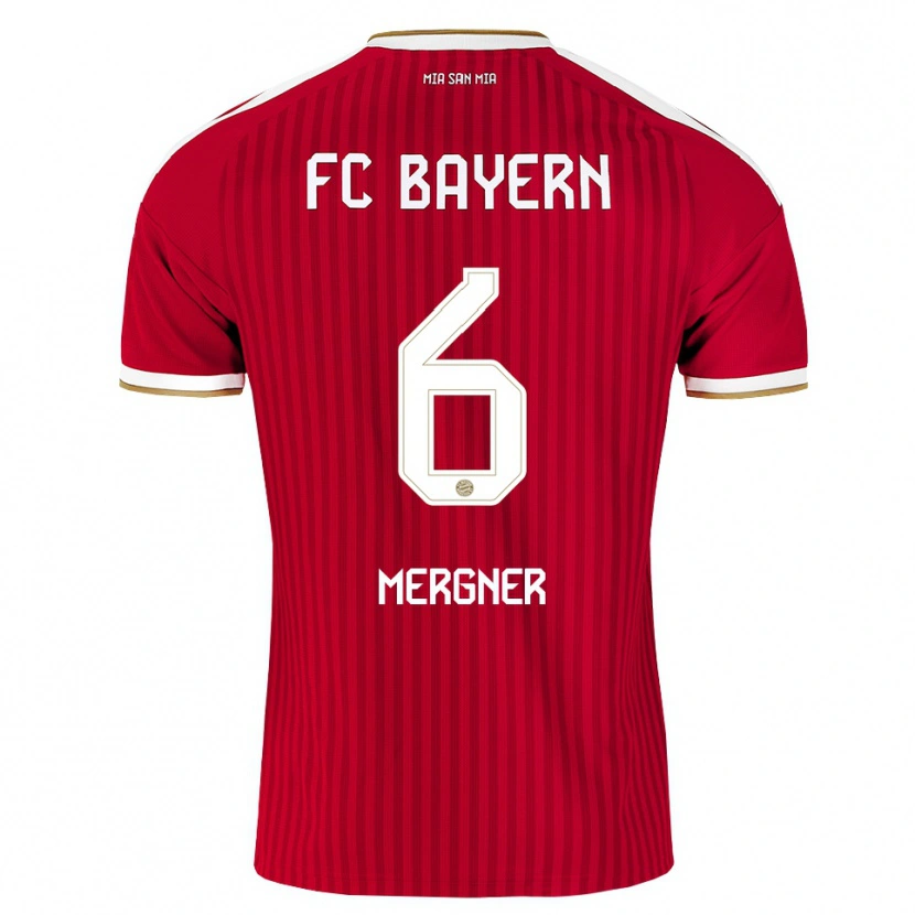 Danxen Kinder Max Mergner #6 Rot Weiß Blau Heimtrikot Trikot 2026/27 T-Shirt Schweiz