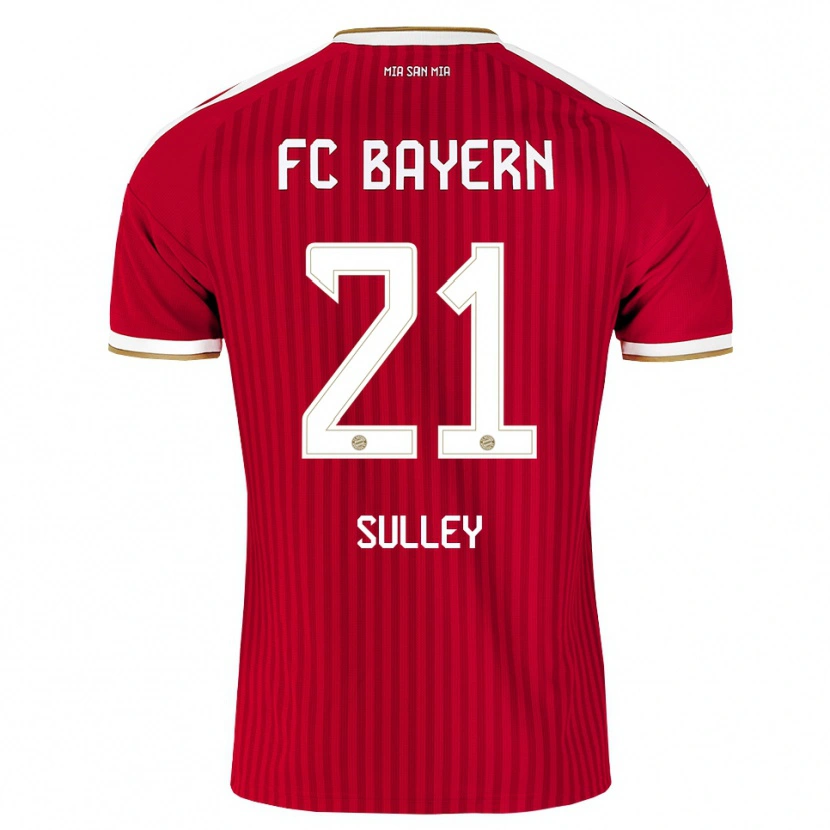Danxen Kinder Williams Baffour Sulley #21 Rot Weiß Blau Heimtrikot Trikot 2026/27 T-Shirt Schweiz