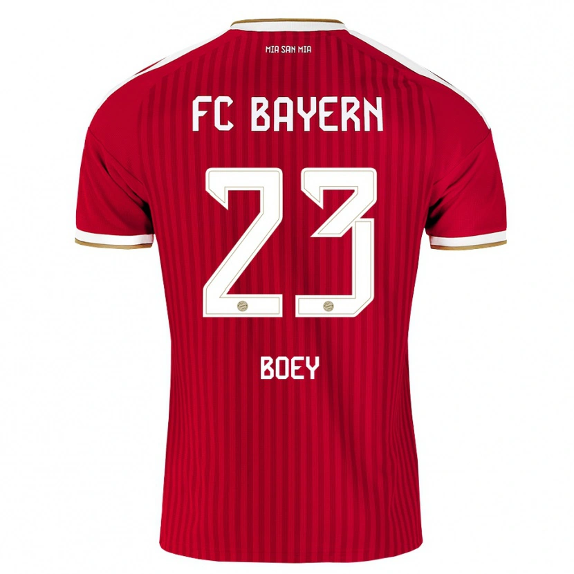 Danxen Kinder Sacha Boey #23 Rot Weiß Blau Heimtrikot Trikot 2026/27 T-Shirt Schweiz