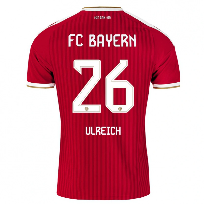 Danxen Kinder Sven Ulreich #26 Rot Weiß Blau Heimtrikot Trikot 2026/27 T-Shirt Schweiz