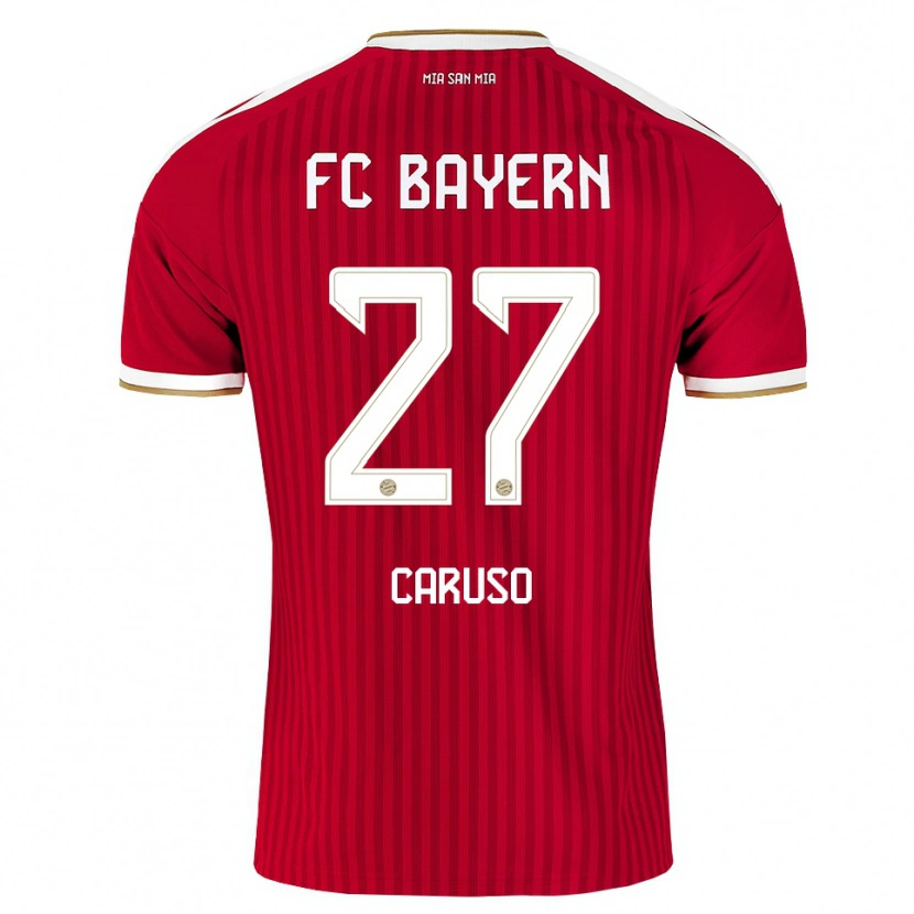 Danxen Kinder Arianna Caruso #27 Rot Weiß Blau Heimtrikot Trikot 2026/27 T-Shirt Schweiz