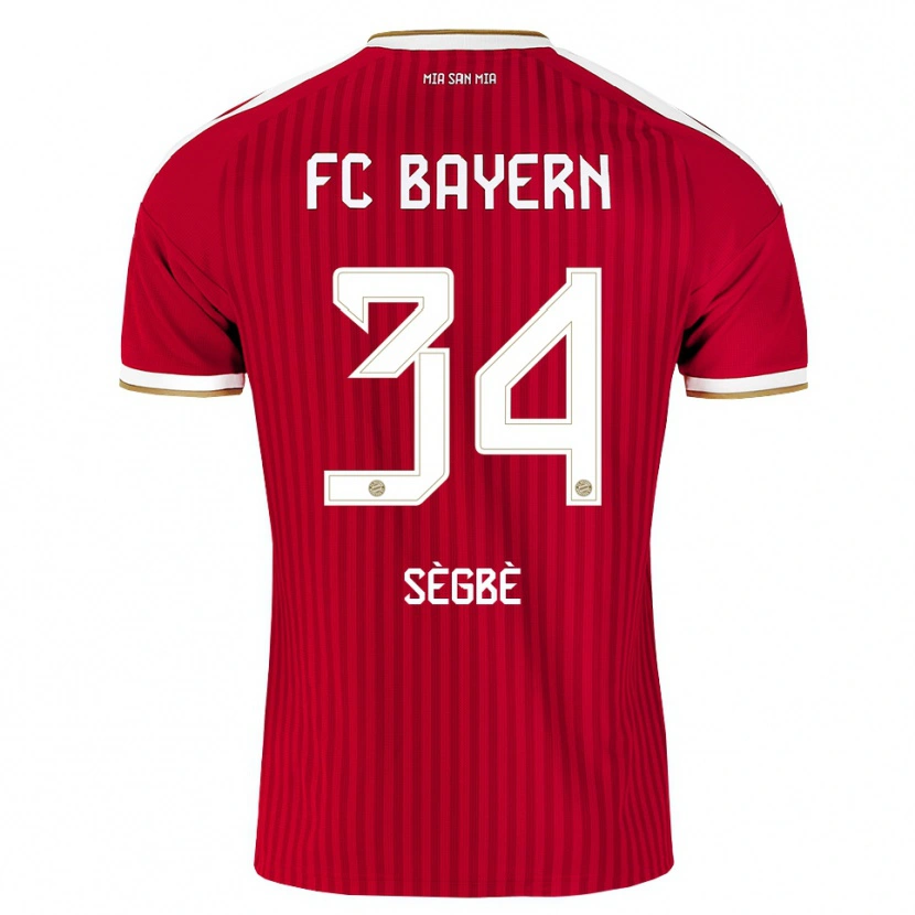 Danxen Kinder Désiré Sègbè #34 Rot Weiß Blau Heimtrikot Trikot 2026/27 T-Shirt Schweiz