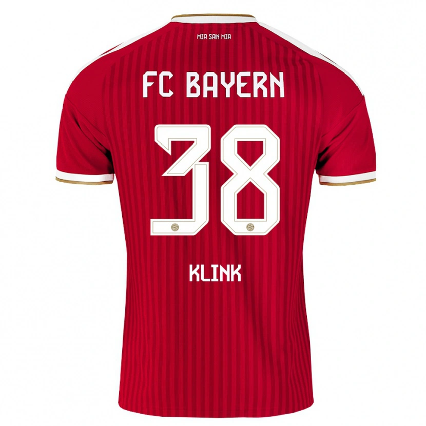 Danxen Kinder Anna Klink #38 Rot Weiß Blau Heimtrikot Trikot 2026/27 T-Shirt Schweiz