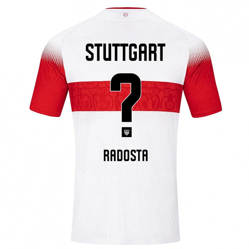 Danxen Kinder Luca Radosta #0 Weiß Rot Gelb Heimtrikot Trikot 2026/27 T-Shirt Schweiz