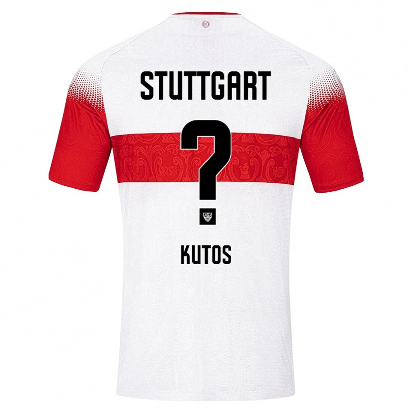 Danxen Kinder Nino Kutos #0 Weiß Rot Gelb Heimtrikot Trikot 2026/27 T-Shirt Schweiz