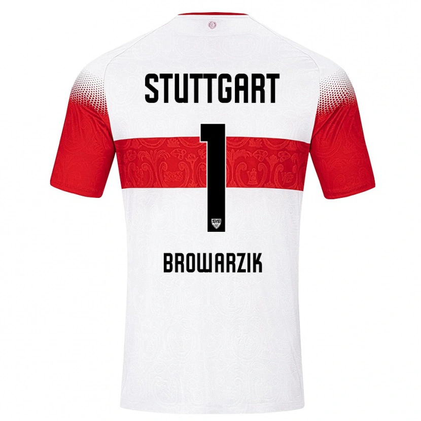 Danxen Kinder Timo Browarzik #1 Weiß Rot Gelb Heimtrikot Trikot 2026/27 T-Shirt Schweiz