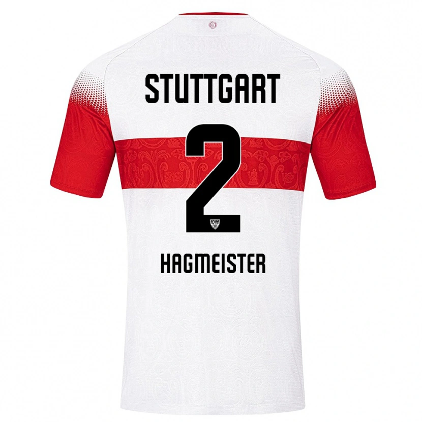 Danxen Kinder Tom Hagmeister #2 Weiß Rot Gelb Heimtrikot Trikot 2026/27 T-Shirt Schweiz
