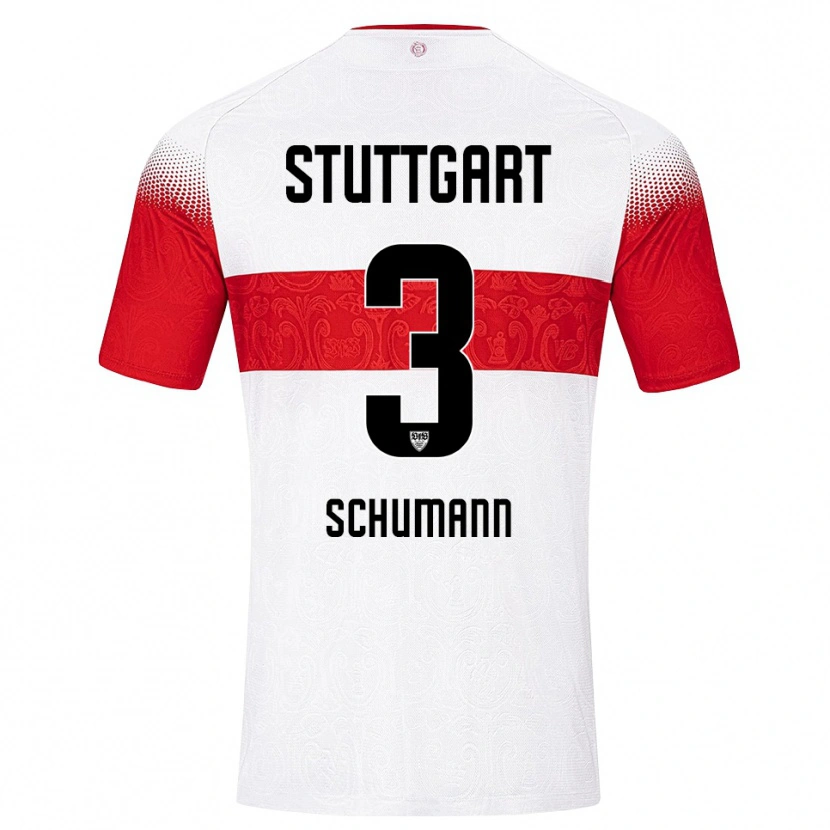 Danxen Kinder Frederik Schumann #3 Weiß Rot Gelb Heimtrikot Trikot 2026/27 T-Shirt Schweiz