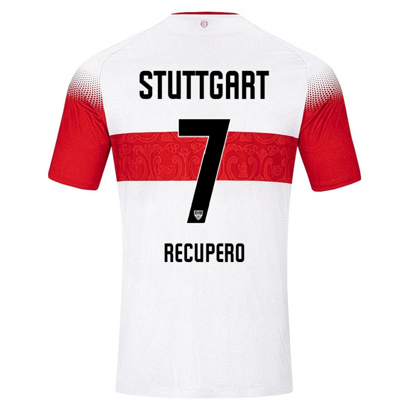 Danxen Kinder William Recupero #7 Weiß Rot Gelb Heimtrikot Trikot 2026/27 T-Shirt Schweiz