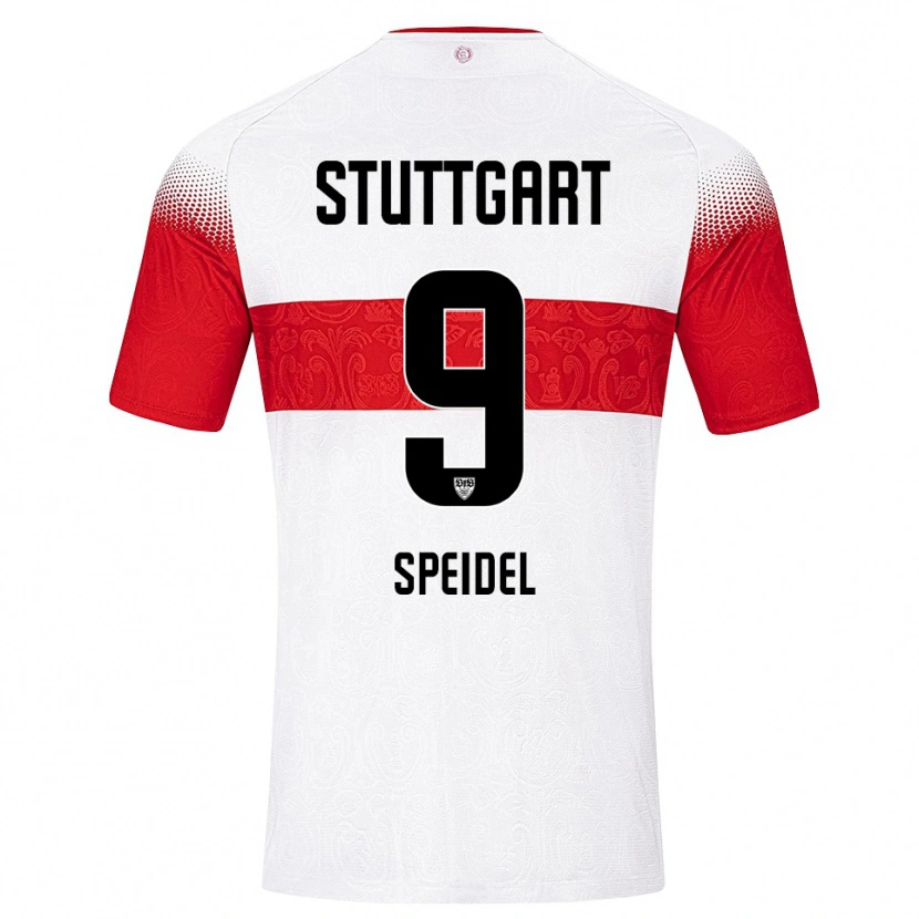 Danxen Kinder Kian Speidel #9 Weiß Rot Gelb Heimtrikot Trikot 2026/27 T-Shirt Schweiz