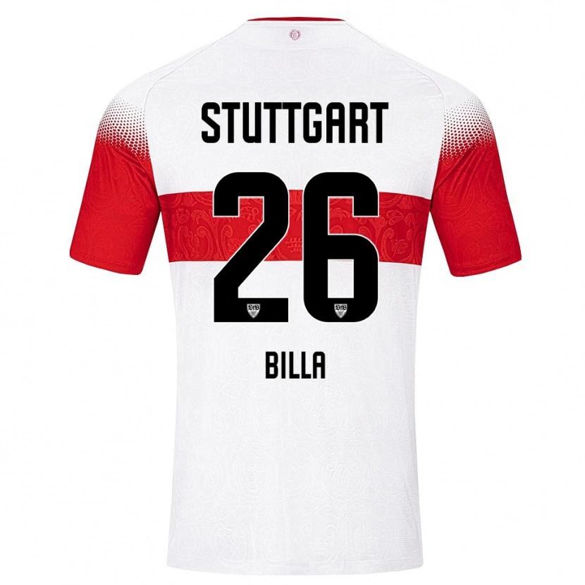 Danxen Kinder Nicole Billa #26 Weiß Rot Gelb Heimtrikot Trikot 2026/27 T-Shirt Schweiz