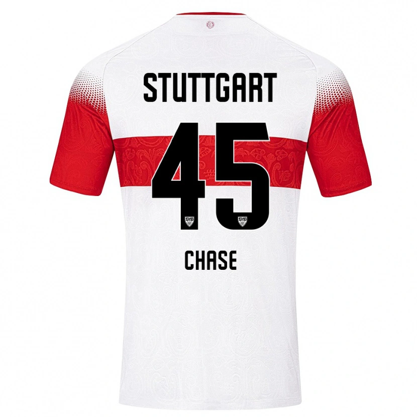 Danxen Kinder Anrie Chase #45 Weiß Rot Gelb Heimtrikot Trikot 2026/27 T-Shirt Schweiz