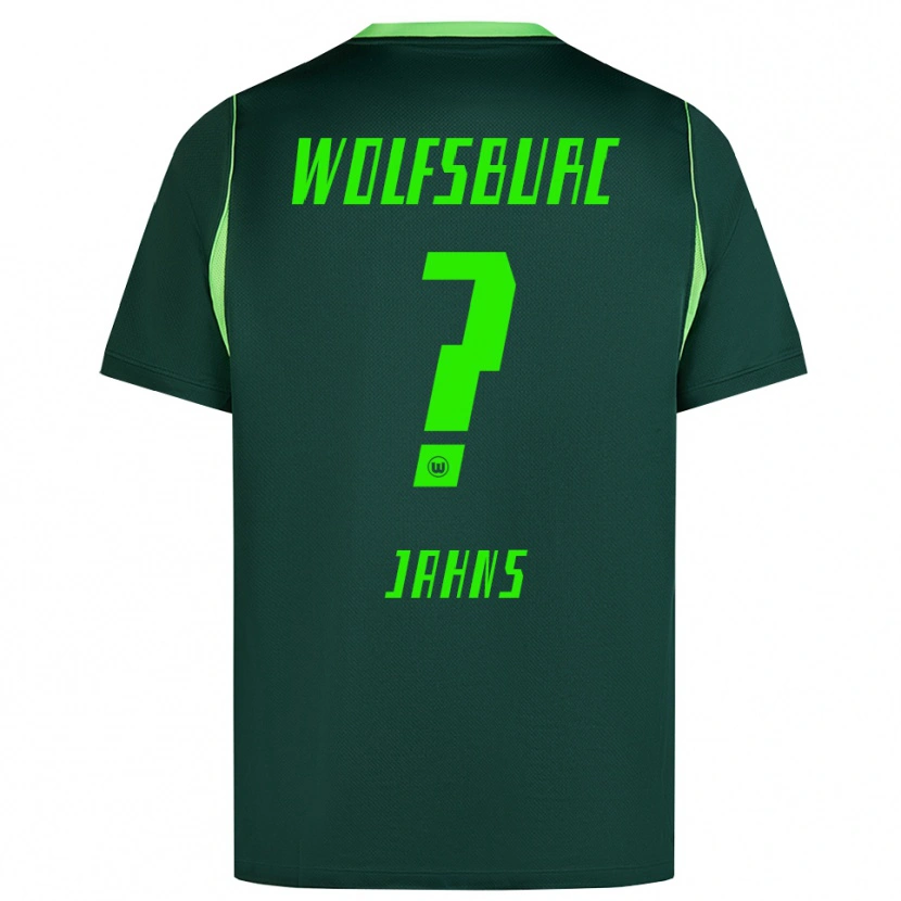 Danxen Kinder Stefan Jahns #0 Dunkelgrün Weiß Heimtrikot Trikot 2026/27 T-Shirt Schweiz