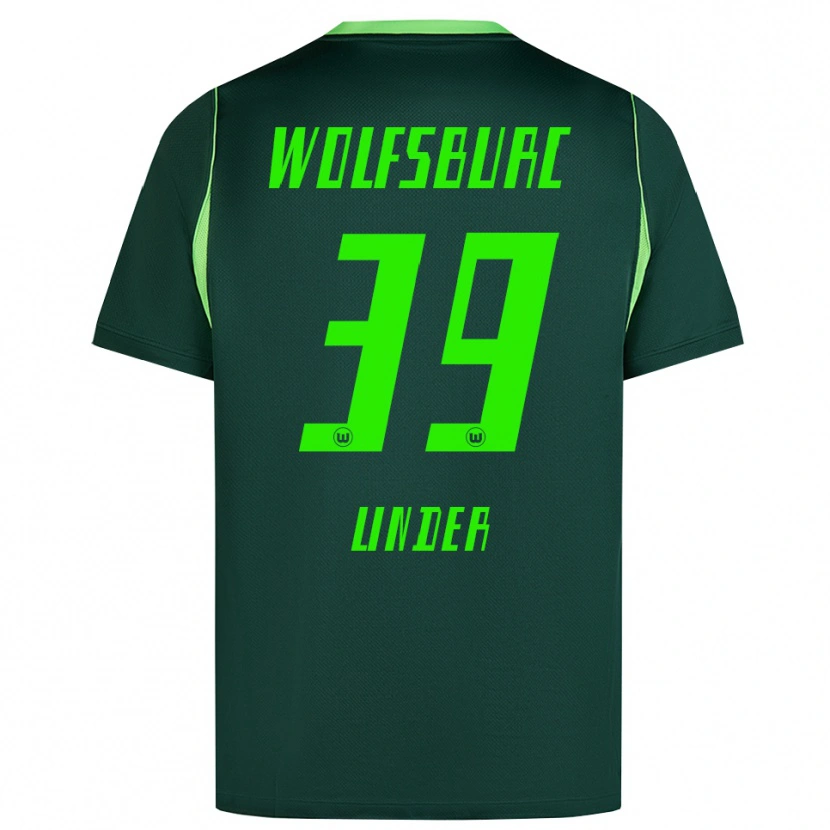 Danxen Kinder Sarai Linder #39 Dunkelgrün Weiß Heimtrikot Trikot 2026/27 T-Shirt Schweiz