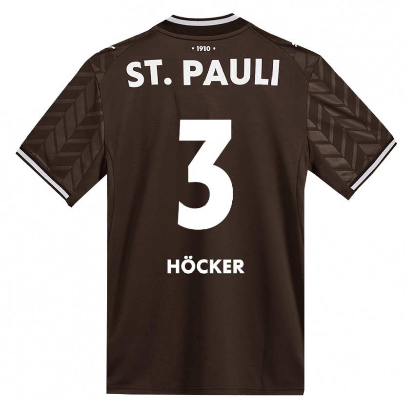 Danxen Kinder Elias Höcker #3 Kaffee Weiß Heimtrikot Trikot 2026/27 T-Shirt Schweiz