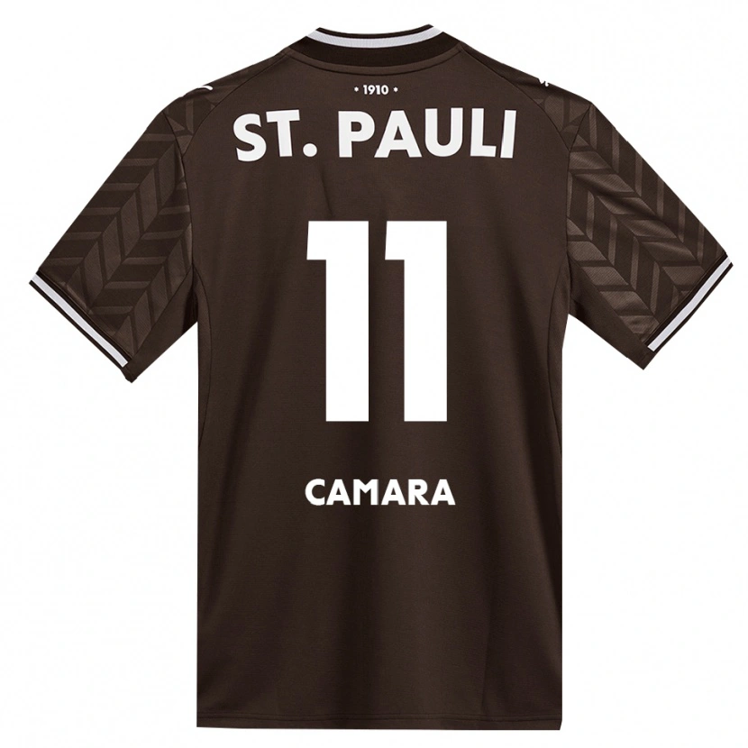 Danxen Kinder Ibrahima Camara #11 Kaffee Weiß Heimtrikot Trikot 2026/27 T-Shirt Schweiz