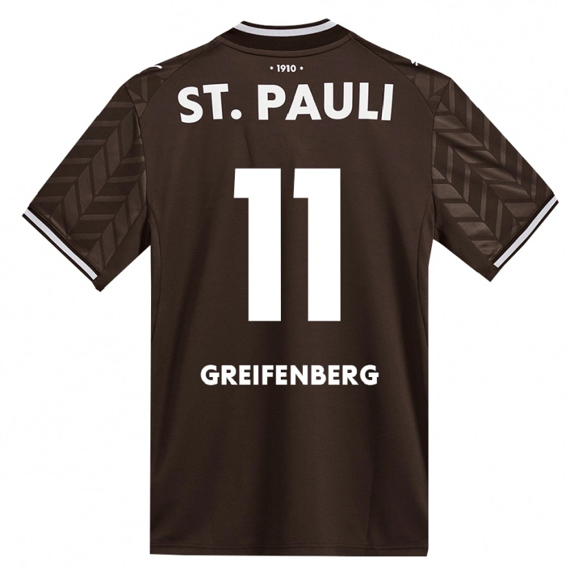 Danxen Kinder Ann-Sophie Greifenberg #11 Kaffee Weiß Heimtrikot Trikot 2026/27 T-Shirt Schweiz