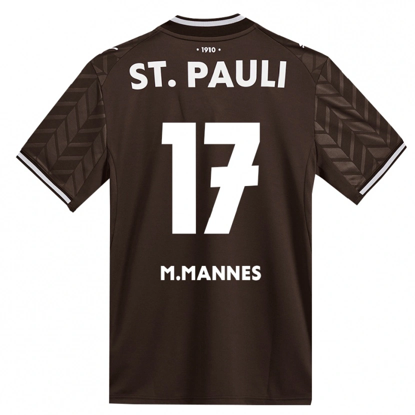 Danxen Kinder Verena Maria Mannes #17 Kaffee Weiß Heimtrikot Trikot 2026/27 T-Shirt Schweiz