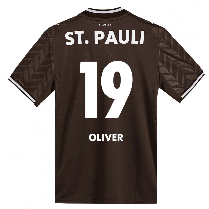 Danxen Kinder Oliver Nana Kwasi Aboagye #19 Kaffee Weiß Heimtrikot Trikot 2026/27 T-Shirt Schweiz