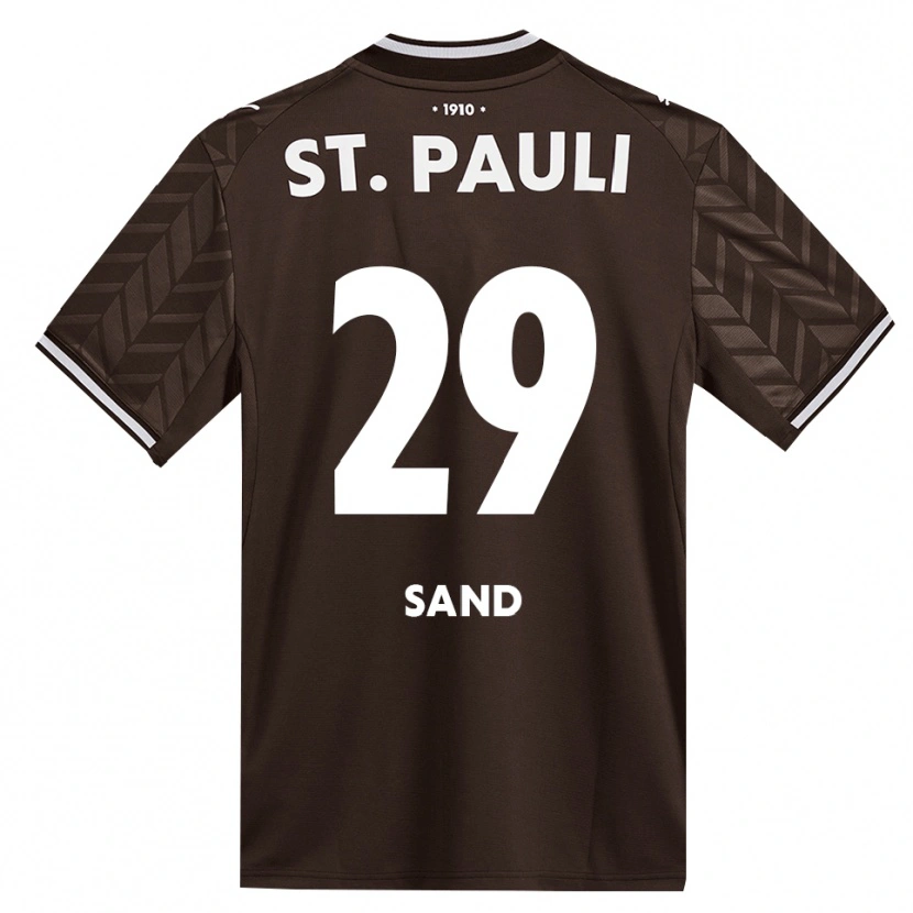 Danxen Kinder Christoffer Sand #29 Kaffee Weiß Heimtrikot Trikot 2026/27 T-Shirt Schweiz
