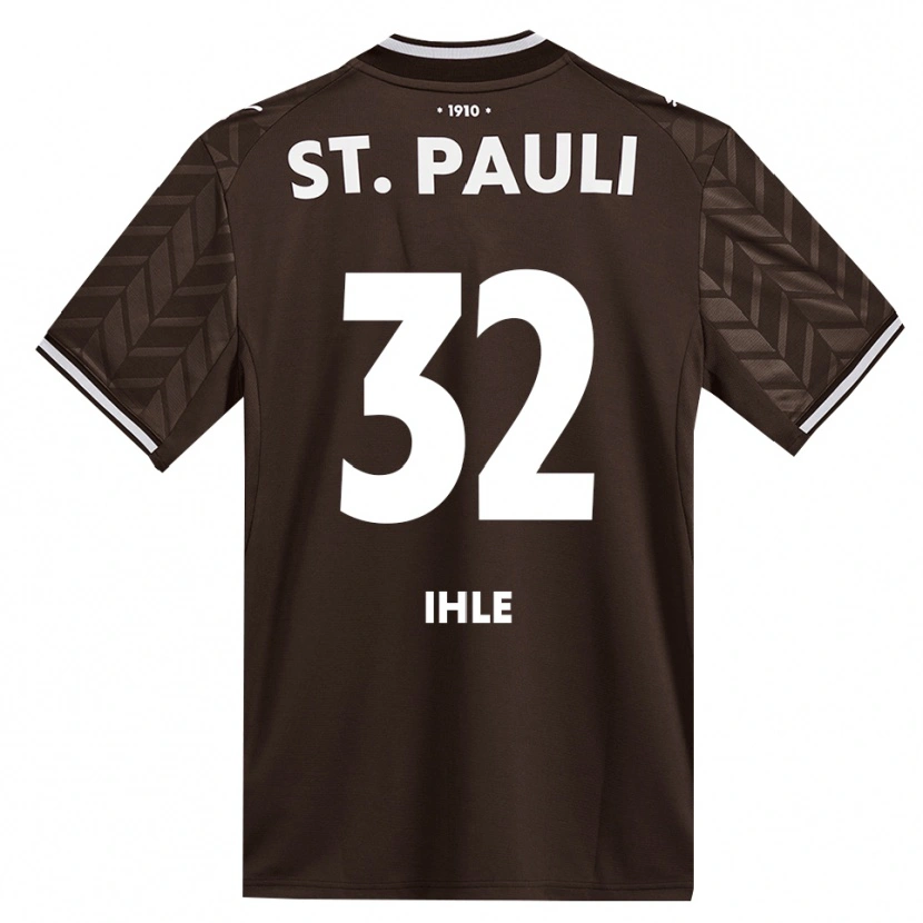 Danxen Kinder Friederike Ihle #32 Kaffee Weiß Heimtrikot Trikot 2026/27 T-Shirt Schweiz