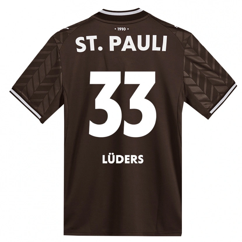 Danxen Kinder Ben Lüders #33 Kaffee Weiß Heimtrikot Trikot 2026/27 T-Shirt Schweiz