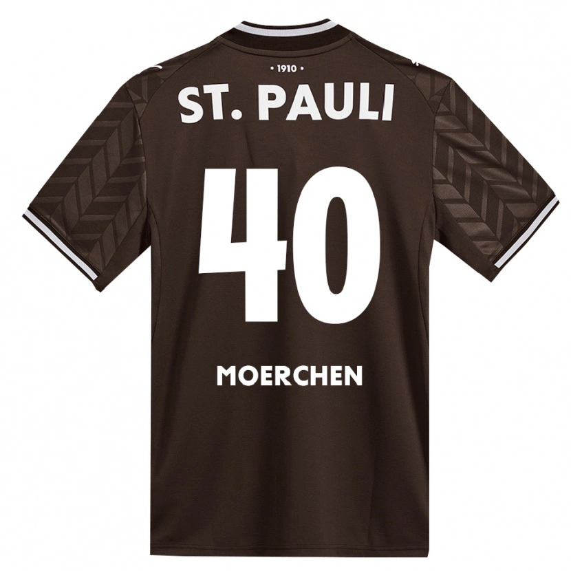 Danxen Kinder Theo Moerchen #40 Kaffee Weiß Heimtrikot Trikot 2026/27 T-Shirt Schweiz