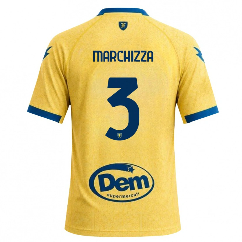 Danxen Kinder Riccardo Marchizza #3 Khaki Schwarz Blau Heimtrikot Trikot 2026/27 T-Shirt Schweiz